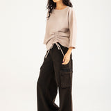 TEXTURED TOP
