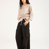 TEXTURED TOP