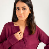 TEXTURED TOP