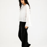 TOP WITH SLEEVE DETAIL