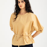 TOP WITH SLEEVE DETAIL