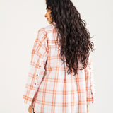 CHECKERED BUTTON DOWN SHIRT