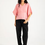 TEXTURED KIMONO TOP