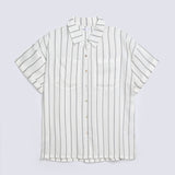 STRIPED BUTTON DOWN SHIRT