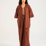 OVERSIZED LINEN SHIRT