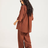 OVERSIZED LINEN SHIRT