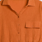 TEXTURED BUTTON DOWN SHIRT