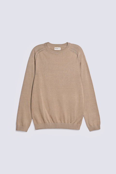 RAGLAN FULL SLEEVE KNITTED TEE