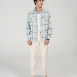 BUTTON DOWN OXFORD CHECK SHIRT