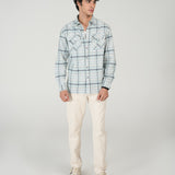 BUTTON DOWN OXFORD CHECK SHIRT