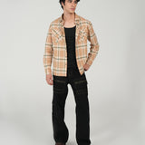 BUTTON DOWN OXFORD CHECK SHIRT