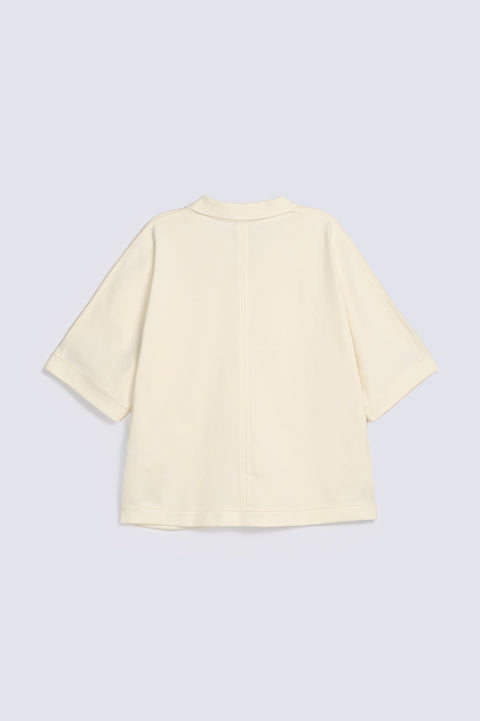 BOXY FIT KIMONO SLEEVE POLO