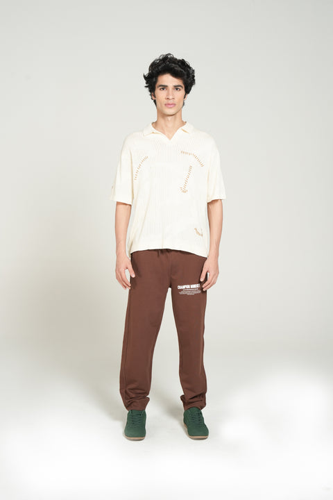 BOXY FIT KNITTED POLO