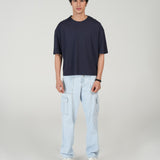 BOXY FIT CREW NECK TEE