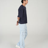 BOXY FIT CREW NECK TEE