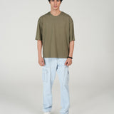 BOXY FIT CREW NECK TEE