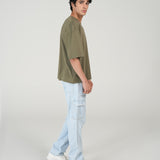 BOXY FIT CREW NECK TEE