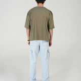 BOXY FIT CREW NECK TEE