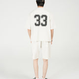 TEXTURED BOXY FIT GRAPHIC TEE