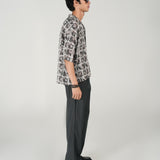 BOXY FIT RESORT COLLAR SHIRT