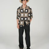 BAGGY FIT PRINTED SHIRT