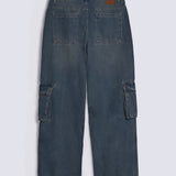 BAGGY FIT CARGO DENIM