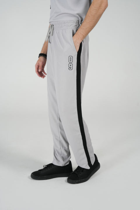 KNIT TROUSER WITH CONTRASTING STRIPES