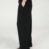 BAGGY FIT TEXTURED TROUSER