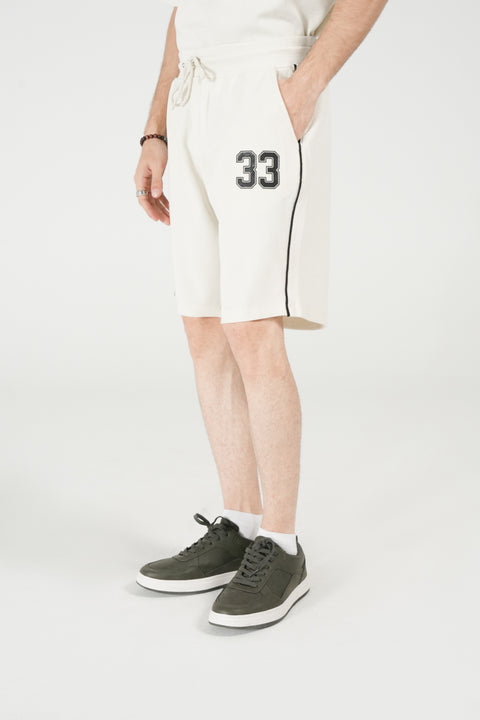 BAGGY FIT TEXTURED SHORT