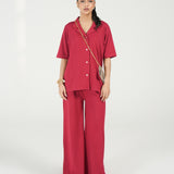 OVERSIZED BUTTON DOWN TEE