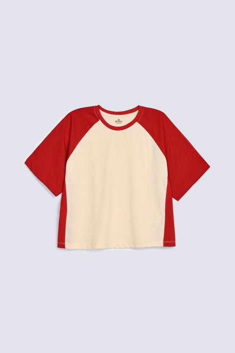 RAGLAN BOXY FIT TEE