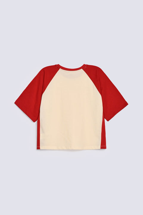 RAGLAN BOXY FIT TEE