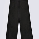 WIDE LEG DENIM WITH SEAM DETAIL