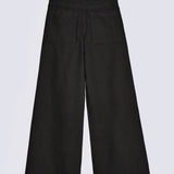 MEGA WIDE DENIM WITH PLEAT DETAIL