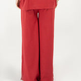 WIDE LEG TROUSERS
