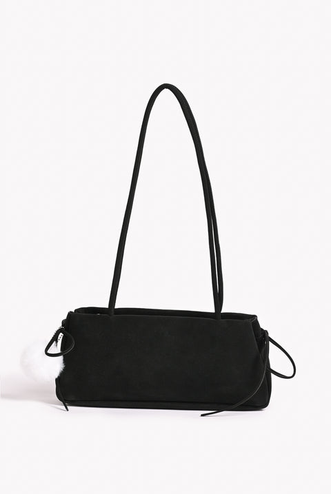 ELONGATED TRAPEZE SHOULDER BAG