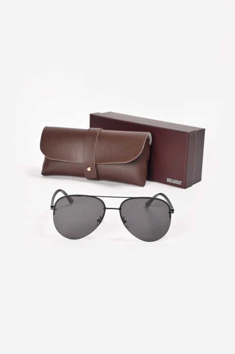 METAL SQUARE SUNGLASSES