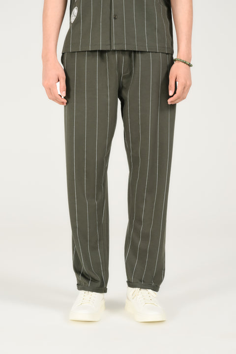 MODAL CLOUD FEEL STRIPED TROUSER