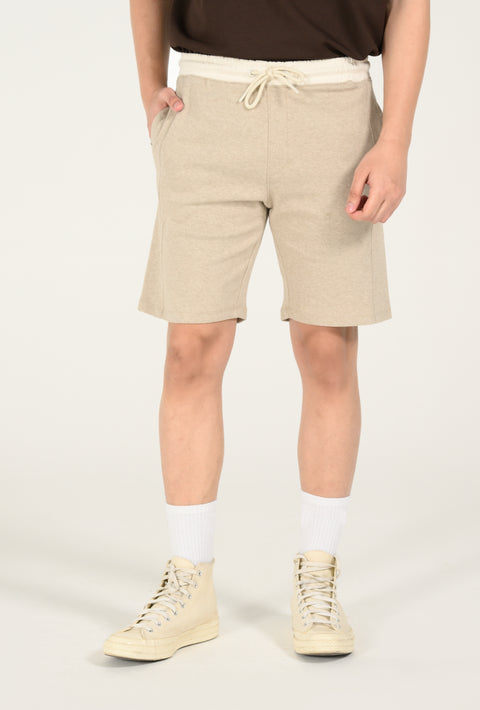 CONTRAST BELT KNIT SHORT