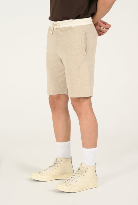 CONTRAST BELT KNIT SHORT