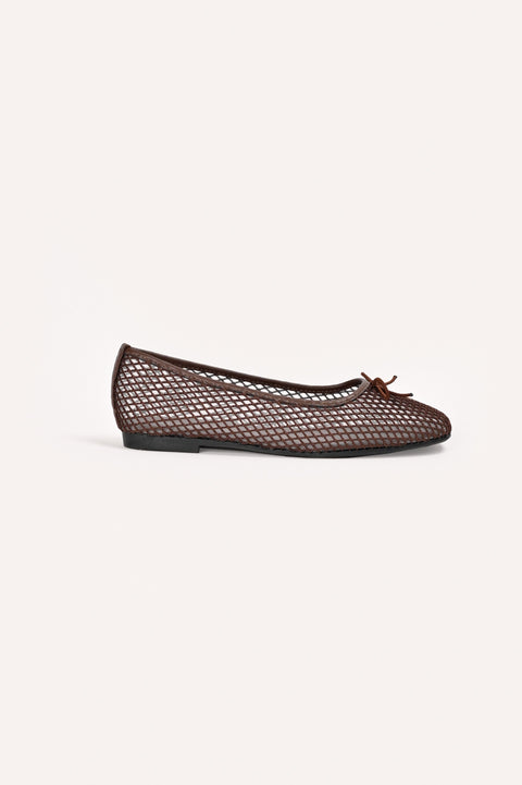 MESH BALLET PUMPS