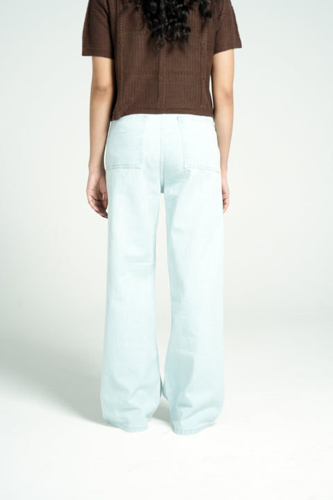 WIDE LEG DENIM
