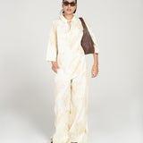 EMBOSSED PRINTED TOP