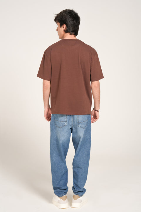 RELAXED FIT STRETCH GRAPHIC TEE