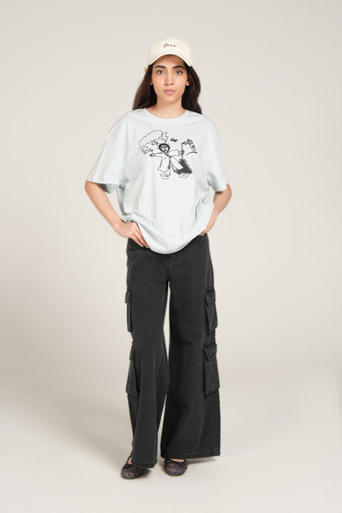 GRAPHIC OVERSIZED TEE
