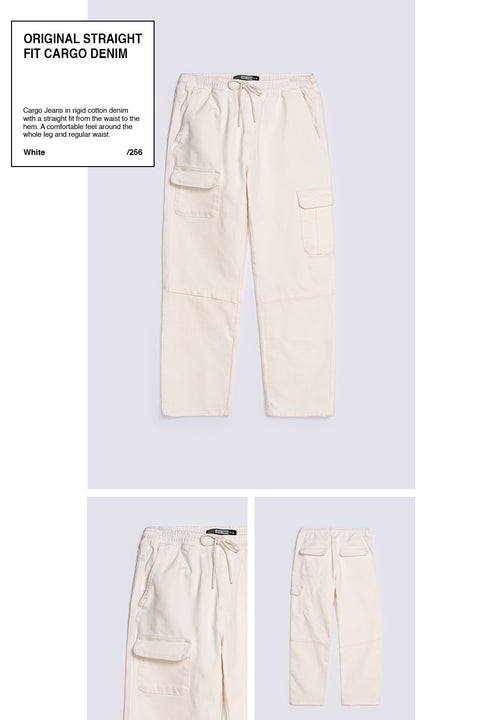 ORIGINAL STRAIGHT FIT CARGO DENIM