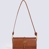 SHOULDER BAG WITH BUCKLE DETAIL