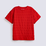 BOYS DROP SHOULDER SPECIAL KNIT TEE