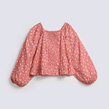 GIRLS SMOKING PRINTED TOP