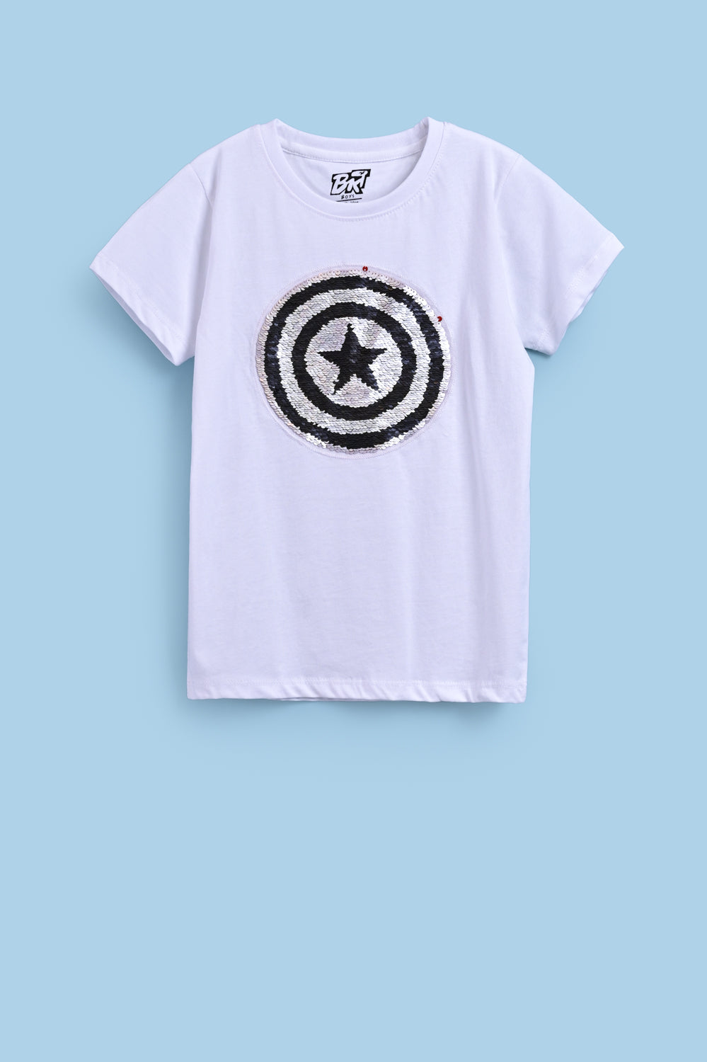 BOYS CHARACTER PATCH TEE